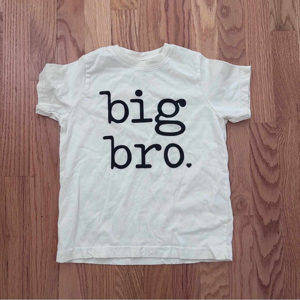 Big Bro Shirt Toddler Tee | Pregnancy Announcement | Size 5/6